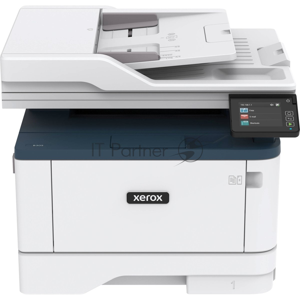 МФУ лазерное Xerox B305 (B305V_DNI), A4, ч/б, печ. до 38 стр/мин., скан. до 46 стр/мин. (ч/б) 20 стр/мин. (цвет), 600x600dpi, USB, RJ-45, Wi-Fi