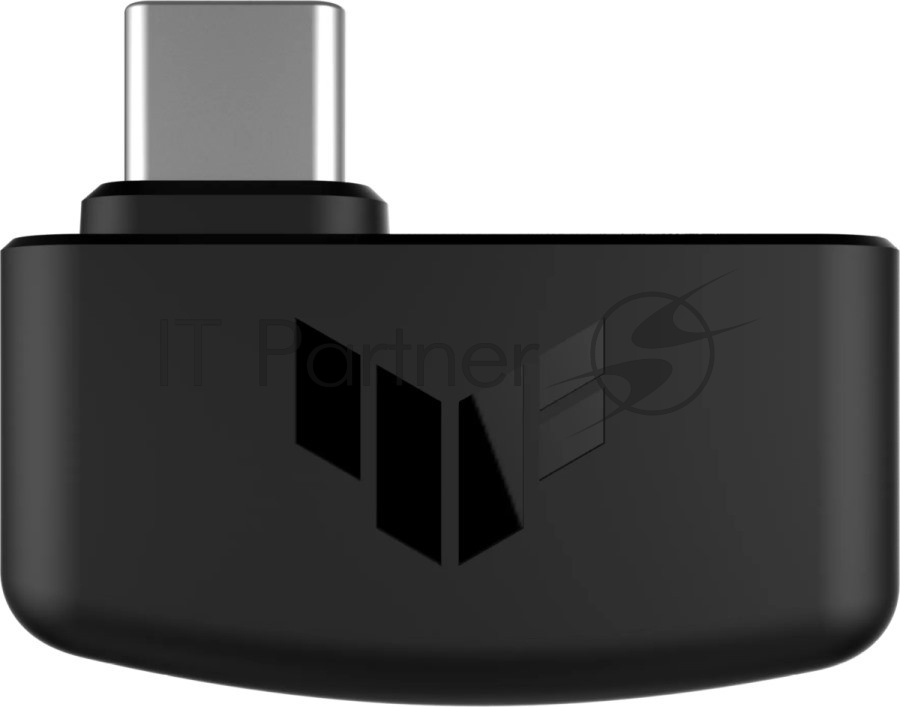 Гарнитура ASUS TUF Gaming H1 Wireless чёрный, беспроводная + проводная, USB/USB-C, до 15 ч, виртуальный 7.1, шумоподавление микрофона