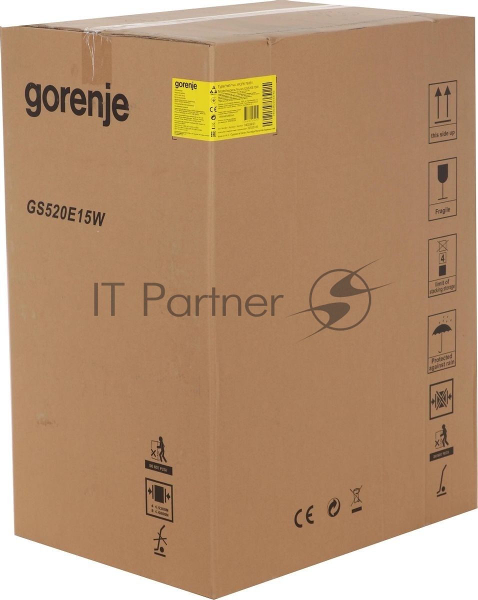Посудомоечная машина Gorenje GS520E15W, отдельностоящая, 9 компл., A++