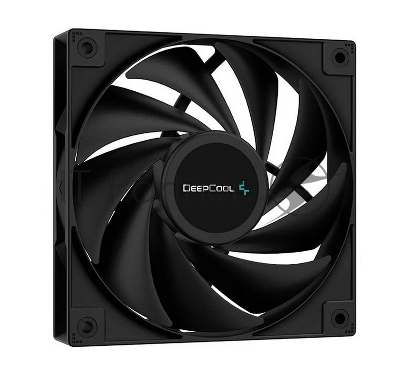 Кулер для процессора DEEPCOOL AG400 черный, 120 мм, алюминий/медь, 2000 об/мин, 31.6 дБ, 4 pin, 220 Вт, 150 мм