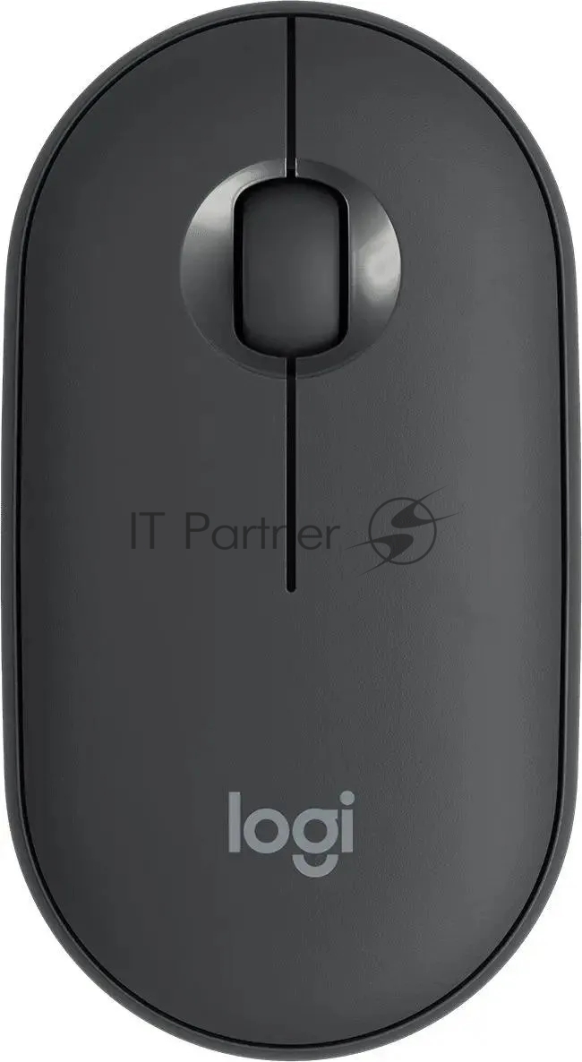 Мышь беспроводная Logitech Pebble M350 графитовый, 1000 dpi, радиоканал, Bluetooth, USB, кнопки - 3