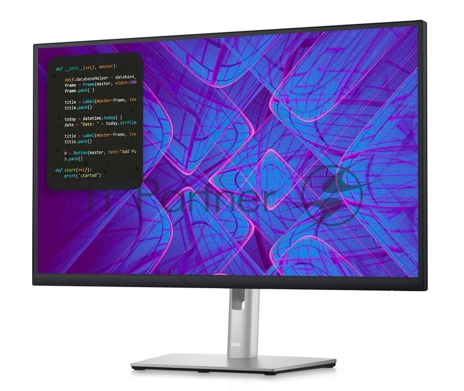 Монитор 27" Dell P2723QE IPS 3840x2160, 60 Гц, 5 мс, 16:9, 350 кд/м2, 1хHDMI, 1хDP, черный/серебристый