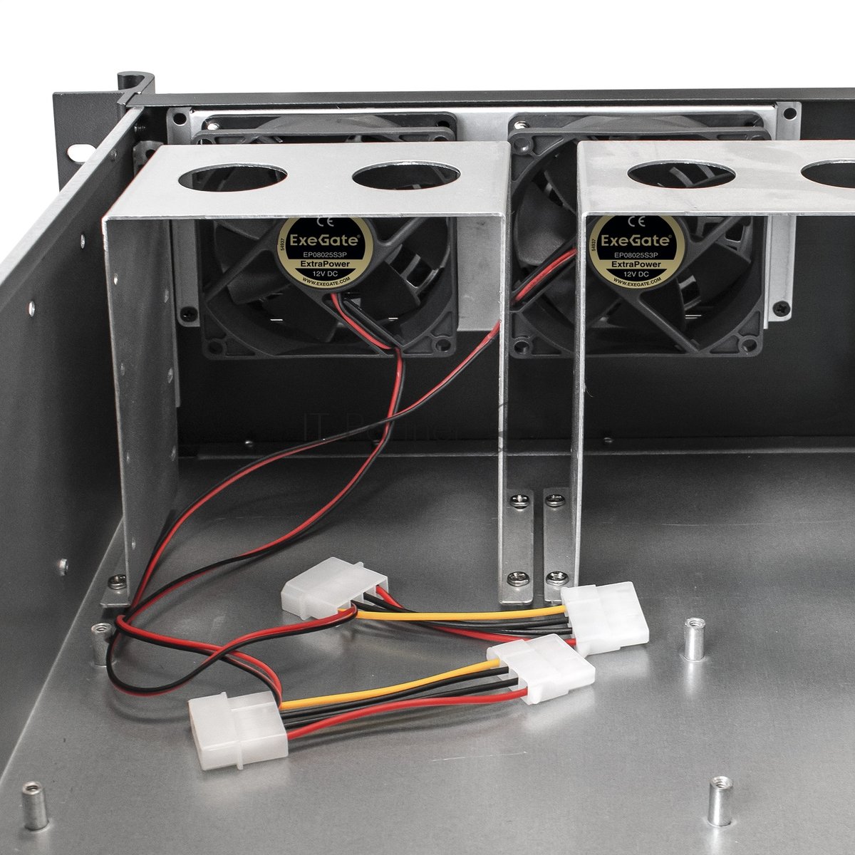 Exegate EX292709RUS Серверный корпус ExeGate Pro 3U390-11 <RM 19", высота 3U, глубина 390, БП 1200ADS, USB>