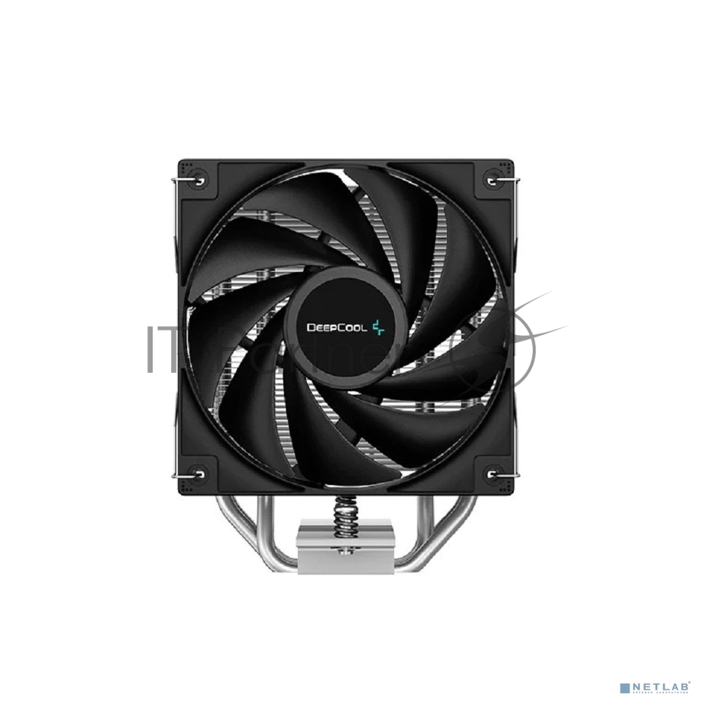Кулер для процессора DEEPCOOL AG400 черный, 120 мм, алюминий/медь, 2000 об/мин, 31.6 дБ, 4 pin, 220 Вт, 150 мм