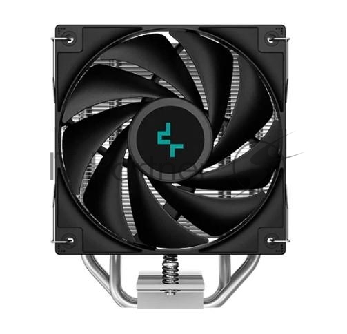 Кулер для процессора DEEPCOOL AG400 черный, 120 мм, алюминий/медь, 2000 об/мин, 31.6 дБ, 4 pin, 220 Вт, 150 мм