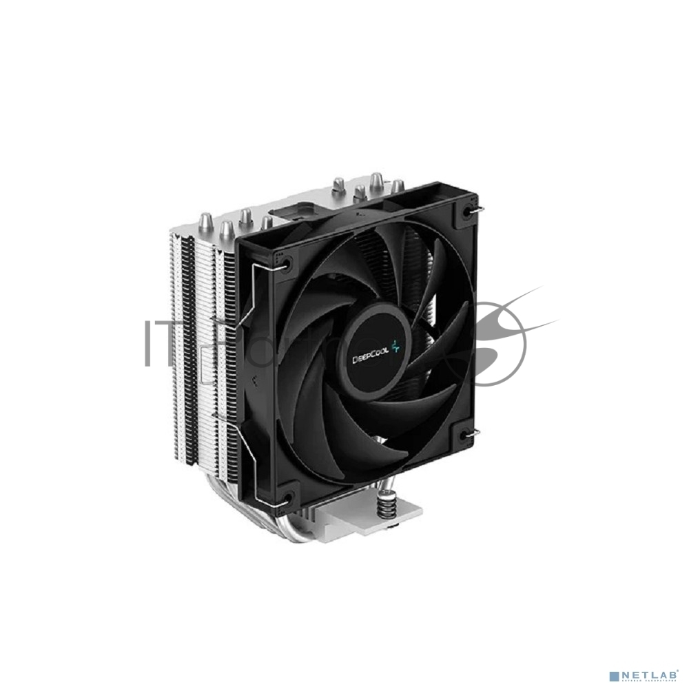 Кулер для процессора DEEPCOOL AG400 черный, 120 мм, алюминий/медь, 2000 об/мин, 31.6 дБ, 4 pin, 220 Вт, 150 мм