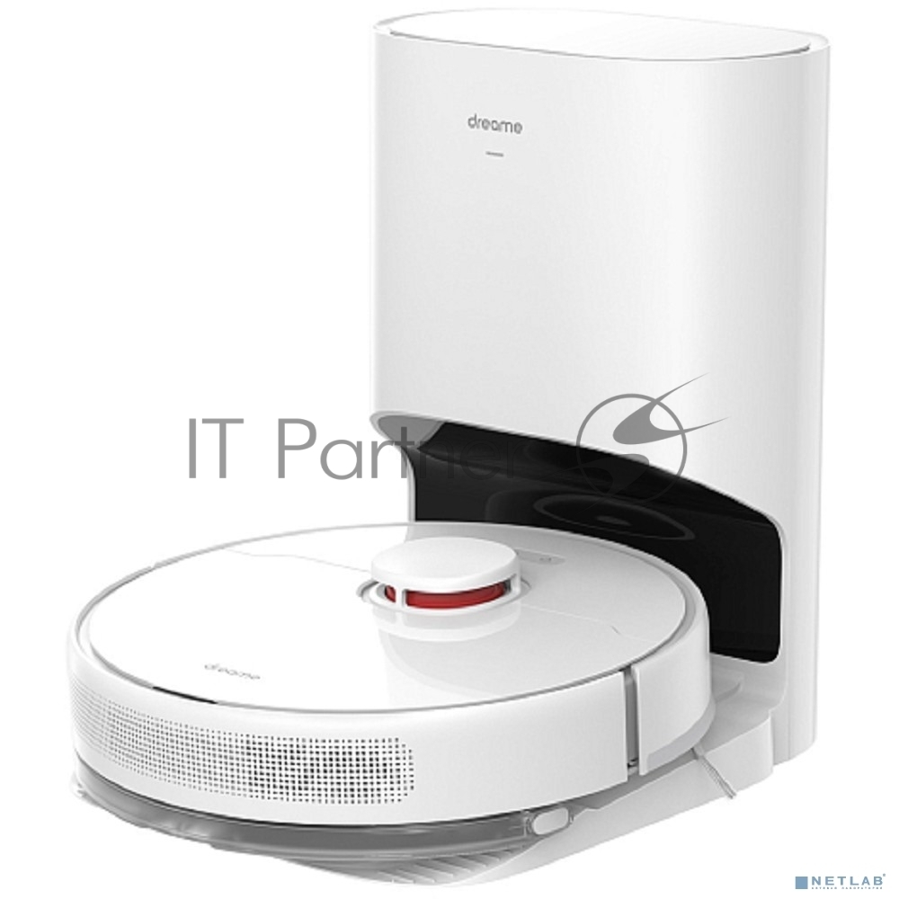 Робот-пылесос Dreame D10 Plus белый, 5200 мА·ч Li-Ion, уборка сухая/влажная, пылесборник контейнер 0.4 л