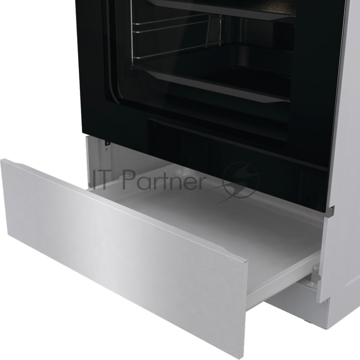 Плита электрическая Gorenje GECS6C70XC серебристый, конфорок 4 электрических, духовка 71 л, 60 см x 85 см x 60 см