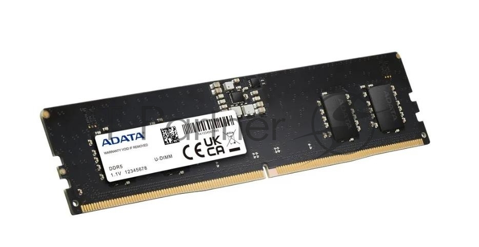 Оперативная память ADATA, DDR5, 8GB (1x8GB), 4800MHz, CL40, SO-DIMM