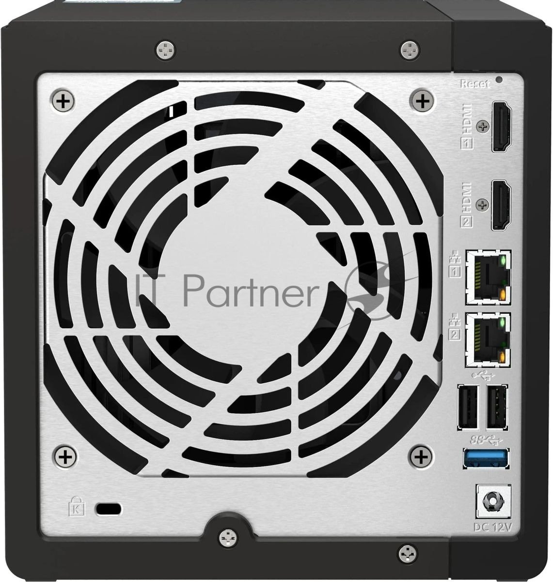 Сетевое хранилище SMB QNAP TS-453E-8G NAS, 4-tray w/o HDD. 2xHDMI-port. 4-core Celeron J6412 2-2.6 GHz, 8Gb DDR, 2x2.5Gb LAN, 2 x M.2 2280 PCIe Gen 3 x2, 2x USB 3.2 Gen 2 (10Gbps) Port, 2x USB 2.0 port