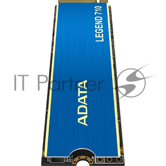 Накопитель SSD ADATA LEGEND 710, 512Gb, PCIe 3.0 x4, M.2 2280, NVMe, R/W 2400/1600, с радиатором