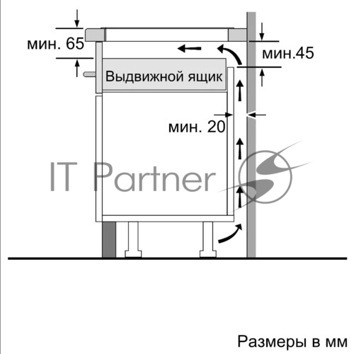 Индукционная варочная поверхность Bosch PUG61KAA5E, 4 конфорки, стеклокерамика, 4600 Вт