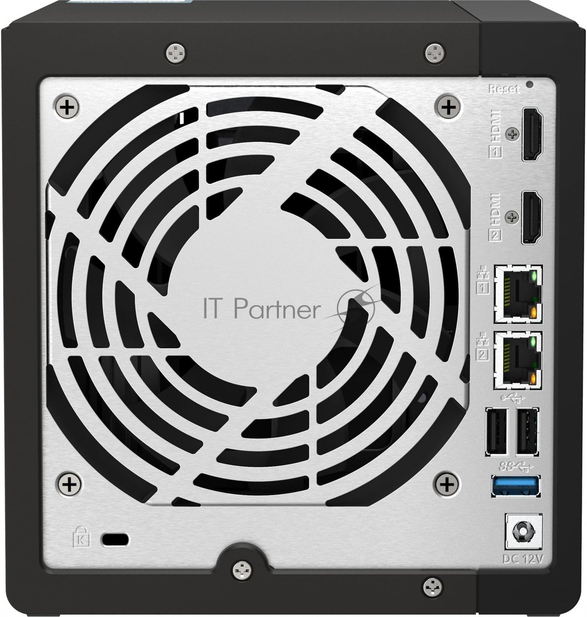 Сетевое хранилище SMB QNAP TS-453E-8G NAS, 4-tray w/o HDD. 2xHDMI-port. 4-core Celeron J6412 2-2.6 GHz, 8Gb DDR, 2x2.5Gb LAN, 2 x M.2 2280 PCIe Gen 3 x2, 2x USB 3.2 Gen 2 (10Gbps) Port, 2x USB 2.0 port