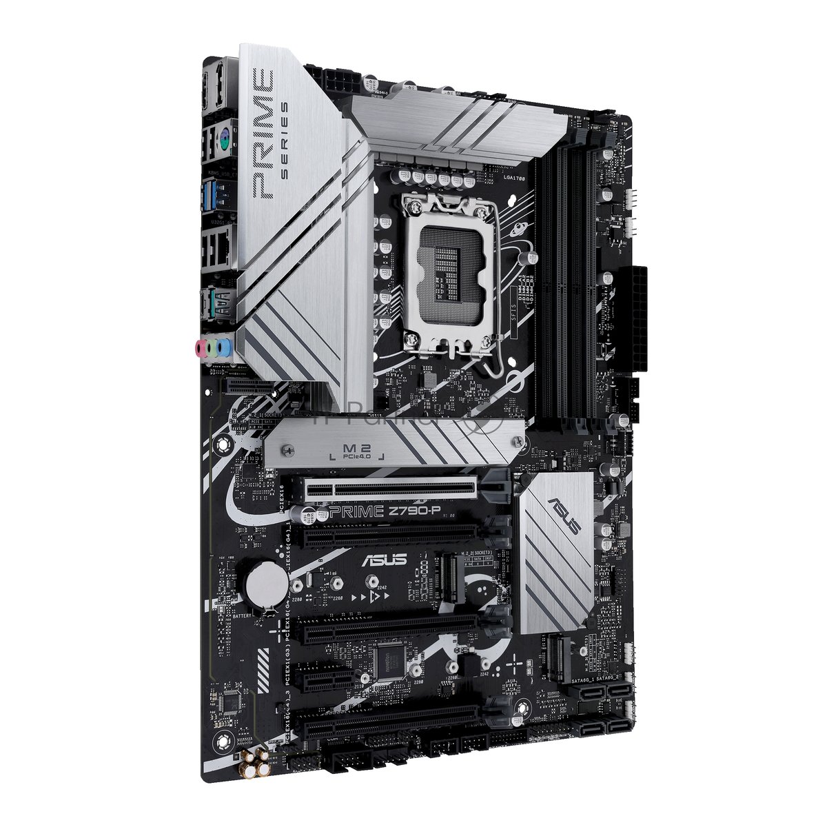 Материнская плата ASUS PRIME Z790-P, LGA1700, Intel Z790, 4xDDR5, 4xSATA, 3xM.2, 4xPCIe x16, 1xPCIe x1, DisplayPort, HDMI, 1x2.5Gb LAN, USB Type-C, 3x3.5 мм, 7.1, ATX