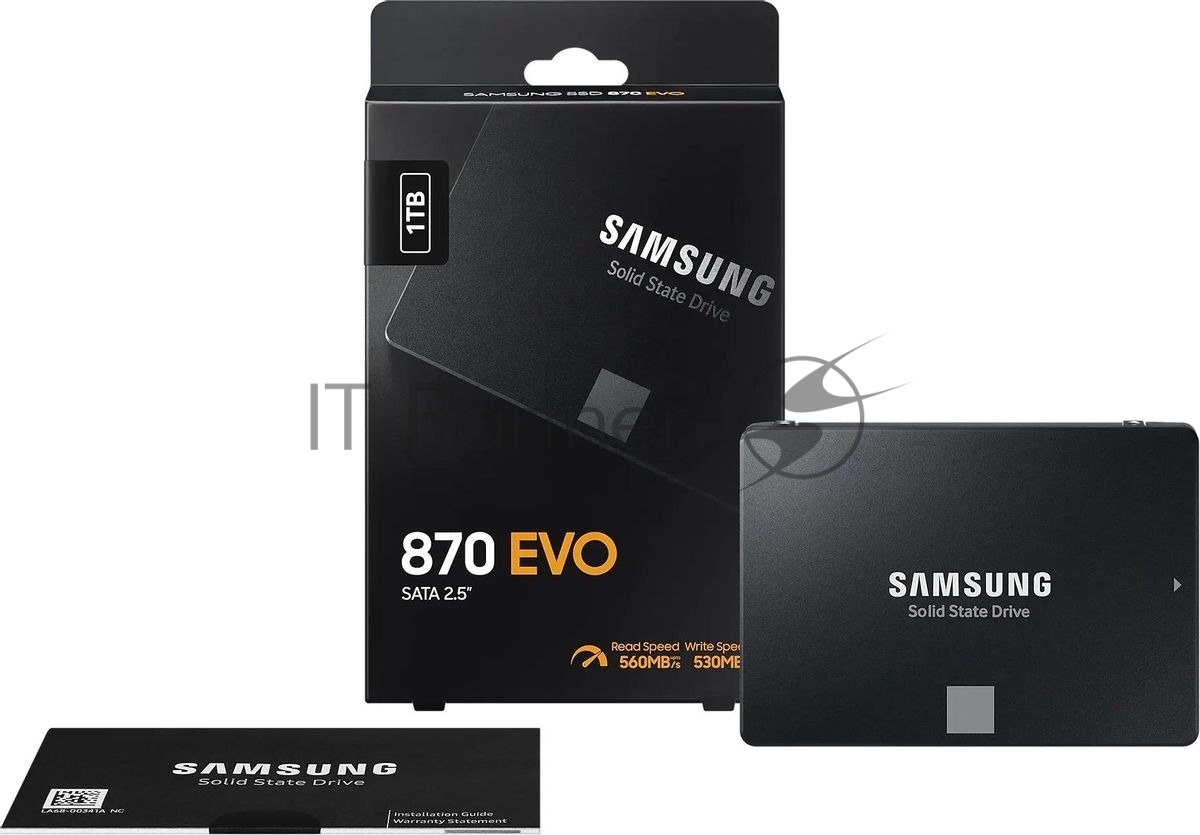 Жесткий диск SSD SAMSUNG SATA2.5" 1TB 6GB/S 870 EVO MZ-77E1T0B/AM