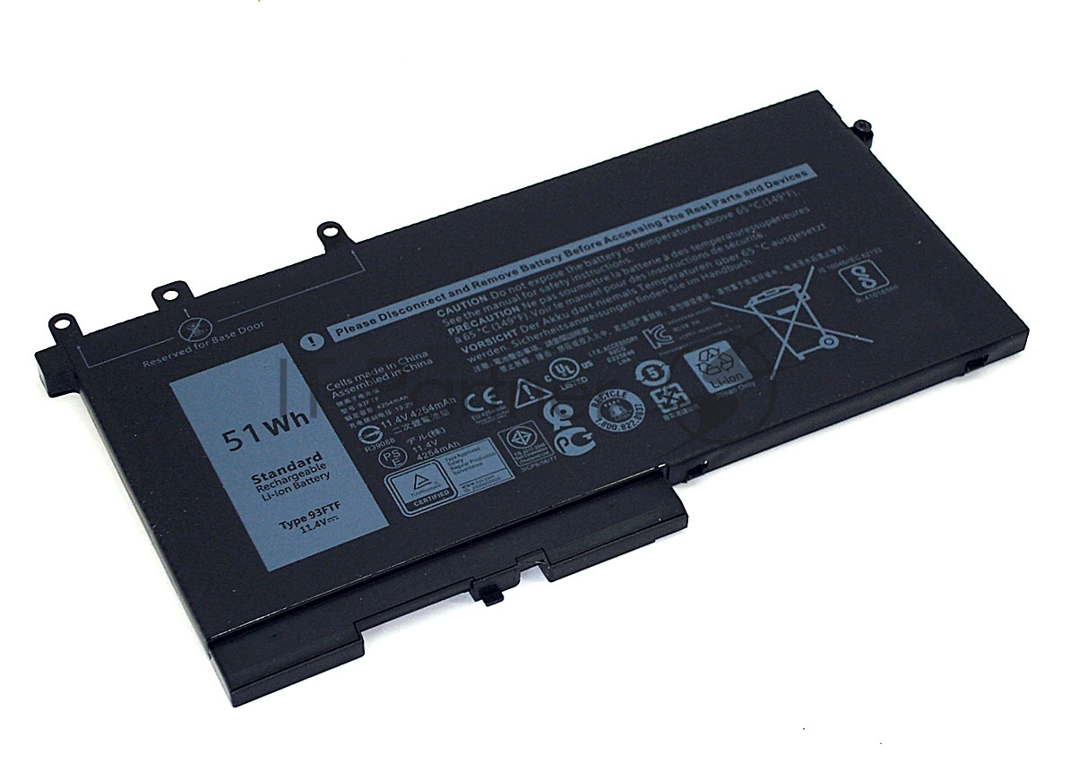 Аккумуляторная батарея для ноутбука Dell Precision 15 3520 11.4V 51Wh