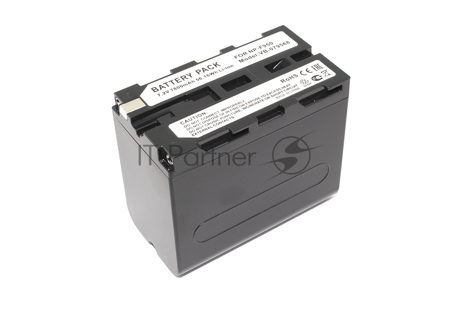 Аккумуляторная батарея для видеокамеры Sony CCD-RV (NP-F950) 7.2V 7800mAh усиленная