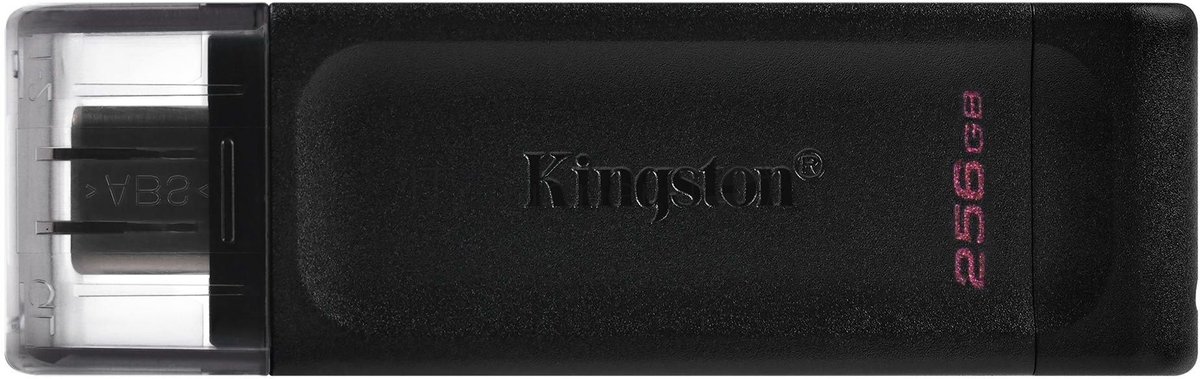 USB-флешка Kingston DT70/256GB, 256 ГБ USB 3.2 Gen 1 Type-C