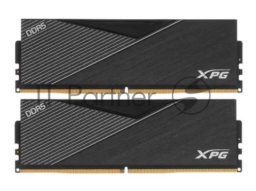 Оперативная память XPG Lancer, DDR5, 32GB (2x16GB), 6000MHz, CL30, DIMM, с радиаторами, черный