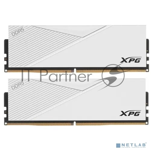 Модуль памяти ADATA 32GB DDR5 6000 DIMM XPG Lancer 2*16, 1.35V, CL30-40-40, On-Die ECC, Power Management IC, white