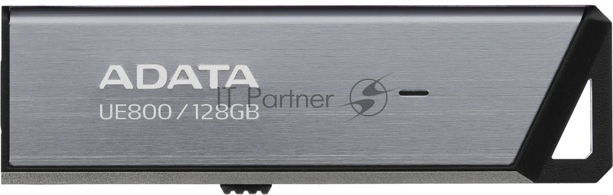 Флешка USB ADATA UE800 (AELI-UE800-128G-CSG), 128Gb, Type-C USB 3.2, R/W 1000/550, серебристый