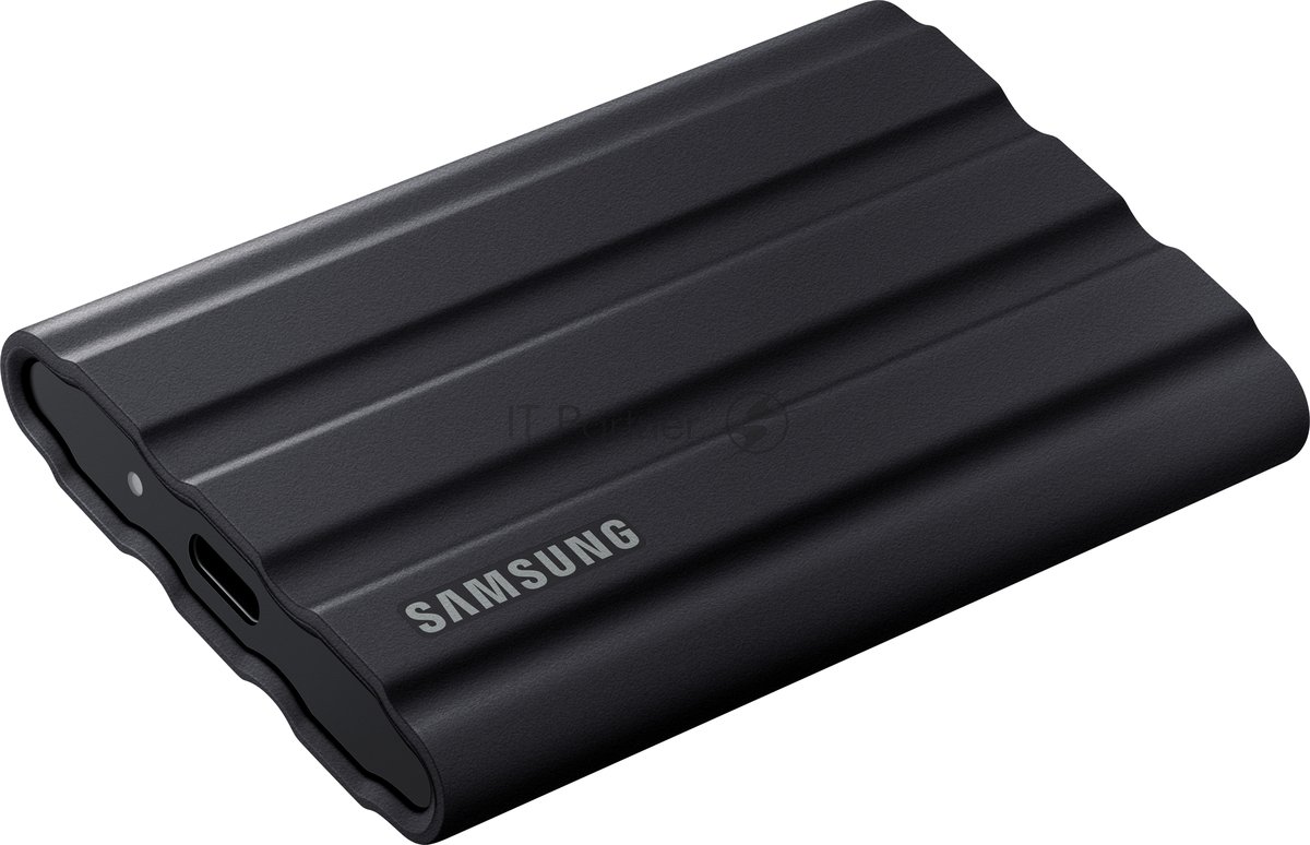 Внешний SSD Samsung T7 Shield, 4TB, USB 3.2 Gen 2 Type-C, R/W 1050/1000, черный