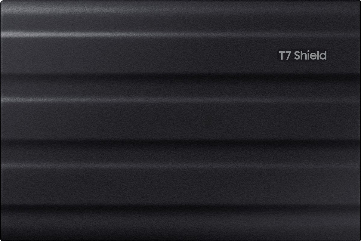 Внешний SSD Samsung T7 Shield, 4TB, USB 3.2 Gen 2 Type-C, R/W 1050/1000, черный