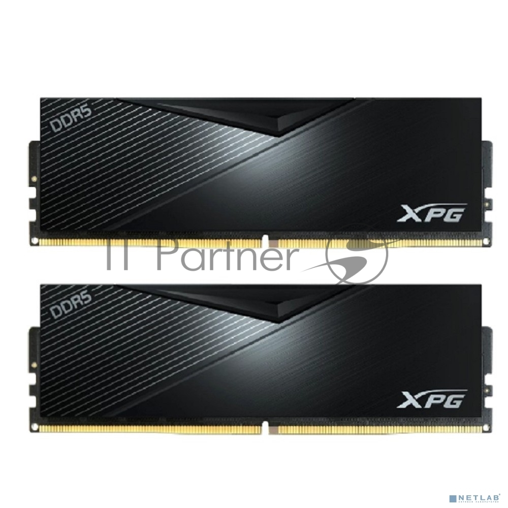 Модуль памяти ADATA 64GB DDR5 6400 DIMM XPG Lancer 2*32, 1.4V, CL32-39-39, On-Die ECC, Power Management IC, black