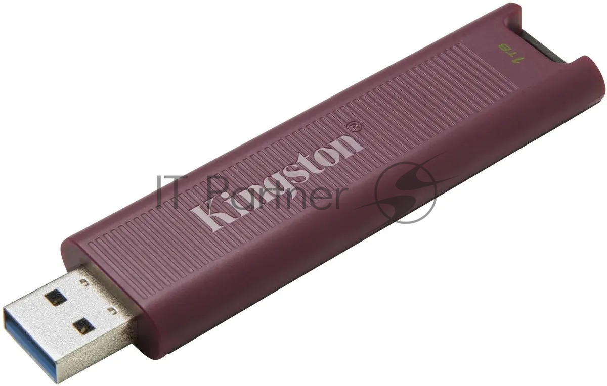Флешка USB Kingston DataTraveler Max (DTMAXA/1TB), 1Tb, USB 3.2 Gen 2, R/W 1000/900, бордовый