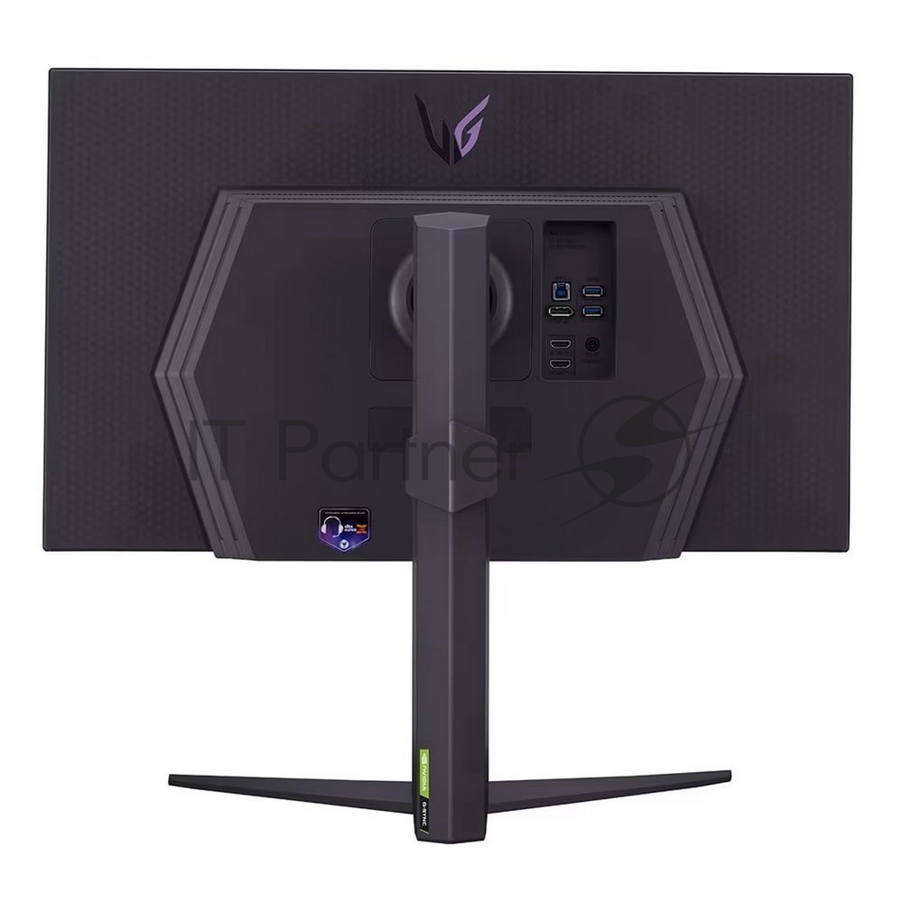 Монитор 27" LG UltraGear 27GR93U-B IPS 3840x2160, 144 Гц, 1 мс, 16:9, 320 кд/м2, 2xHDMI, 1xDP, 1x3.5 мм, черный