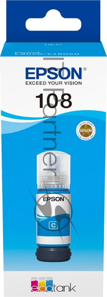 Контейнер с голубыми чернилами Epson C13T09C24A