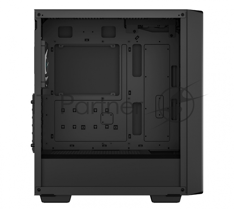 Компьютерный корпус Deepcool CC560 V2 черный без БП ATX 4x120мм 1xUSB 2.0 1xUSB 3.0 audio bott PSU