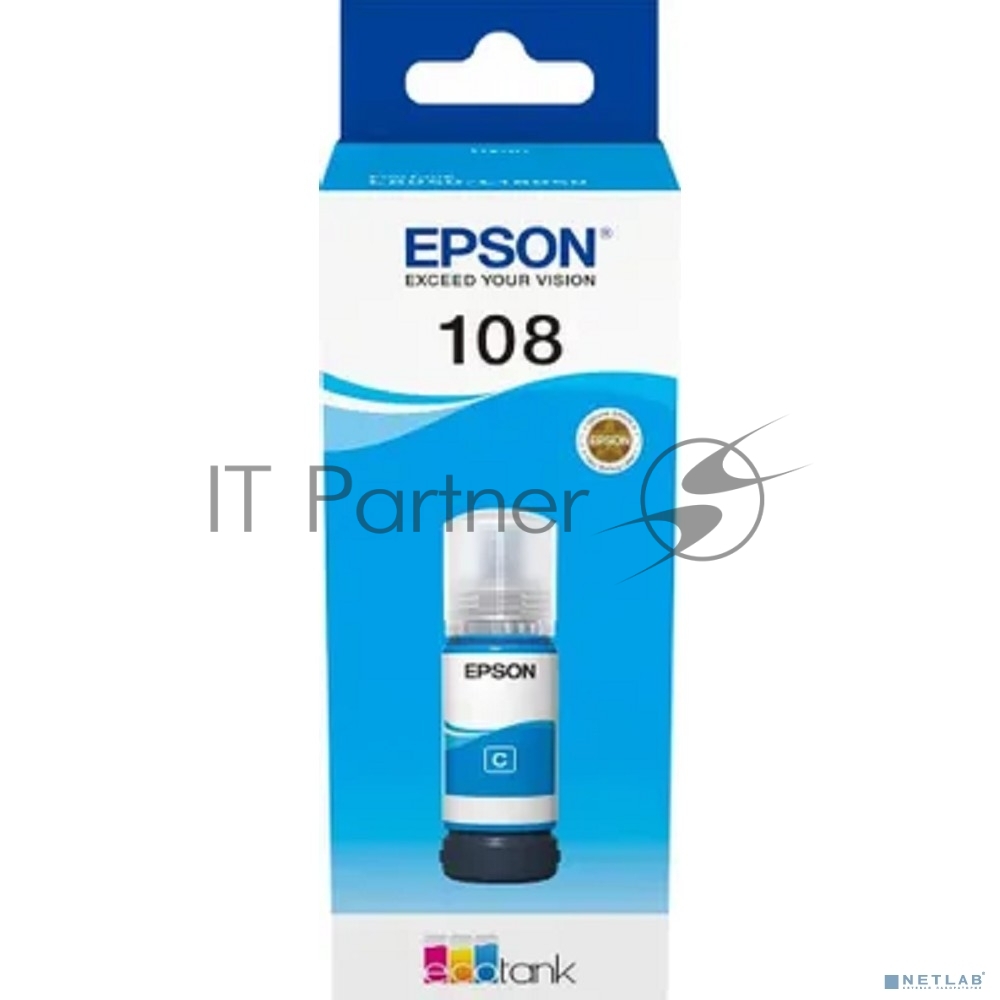 Контейнер с голубыми чернилами Epson C13T09C24A
