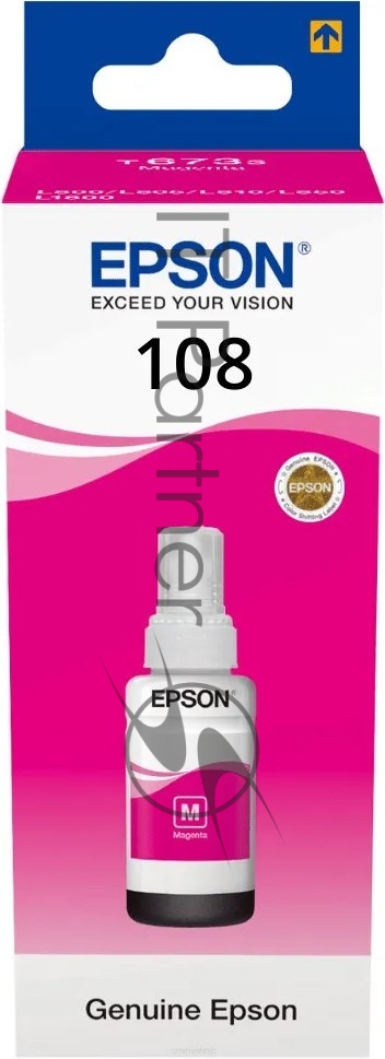 Контейнер с пурпурными чернилами Epson C13T09C34A