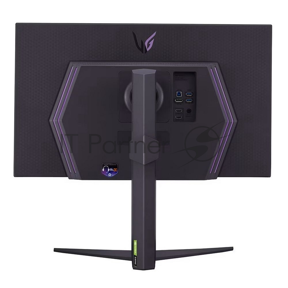 Монитор 27" LG UltraGear 27GR93U-B IPS 3840x2160, 144 Гц, 1 мс, 16:9, 320 кд/м2, 2xHDMI, 1xDP, 1x3.5 мм, черный