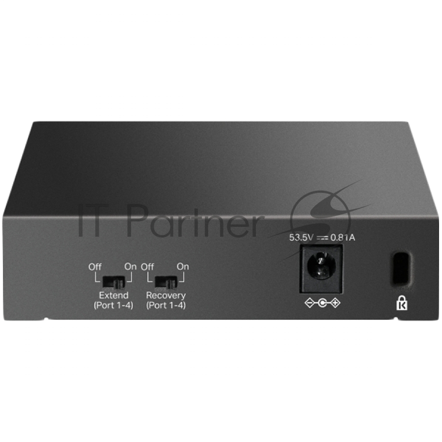 Коммутатор настольный TP-Link LS105LP с 5 портами 10/100 Мбит/с (4 порта PoE)