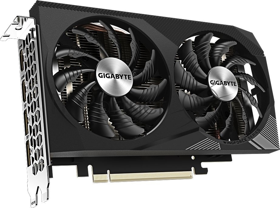 Видеокарта GIGABYTE GeForce RTX 3050 WINDFORCE OC V2, 8 GB GDDR6, 128 bit, 2xDisplayPort, 2xHDMI, GPU 1552 MHz