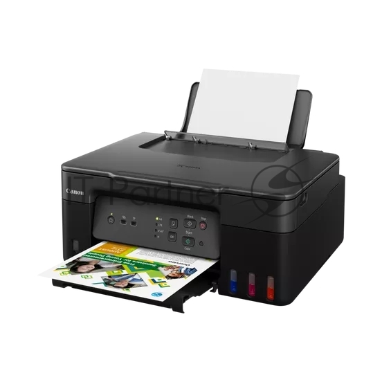 МФУ струйное Canon PIXMA G3430 (5989C009), A4, цветное, печ. 11 стр/мин. (ч/б) 6 стр/мин. (цвет), скан. до 3.16 стр/мин., 4800 x 1200 dpi (печать) 600x1200dpi (скан.), USB, Wi-Fi, Air Print, Mopria