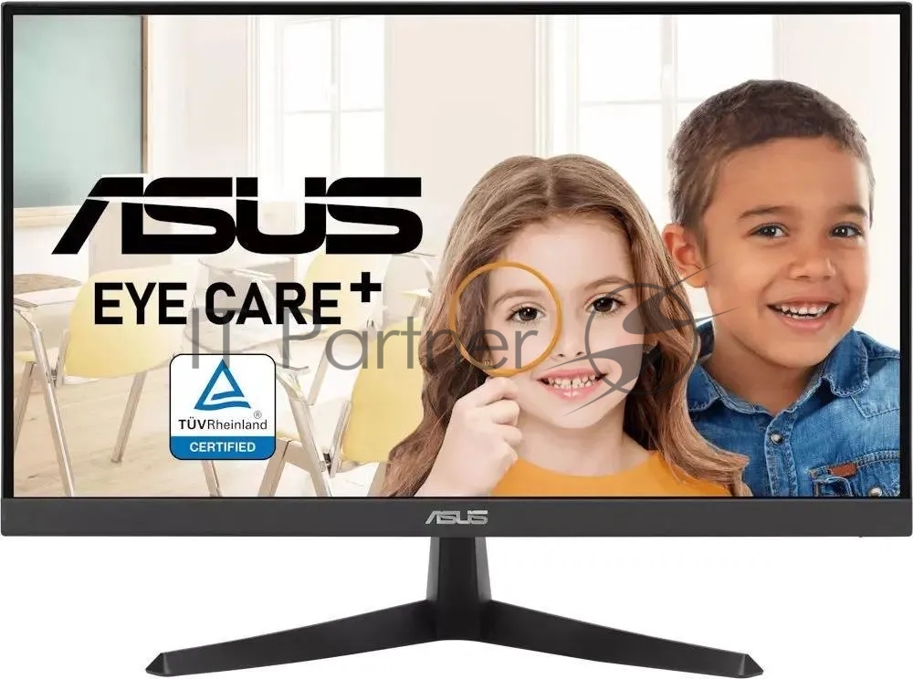 Монитор 21.45" ASUS VY229Q IPS 1920x1080, 75 Гц, 1 мс, 16:9, 250 кд/м², HDMI 1.4, DP 1.2, динамики, черный