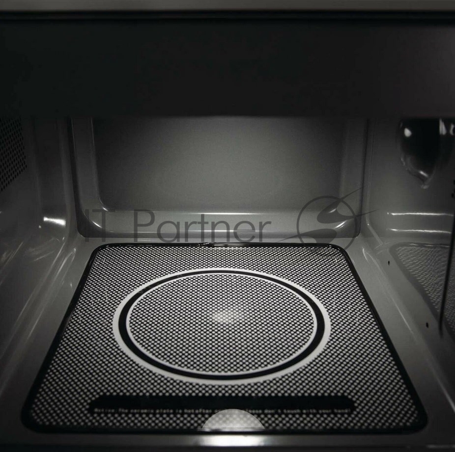 Микроволновая печь Gorenje MO20S4BC черный, 20 л, 700 Вт, переключатели - кнопки, поворотный механизм