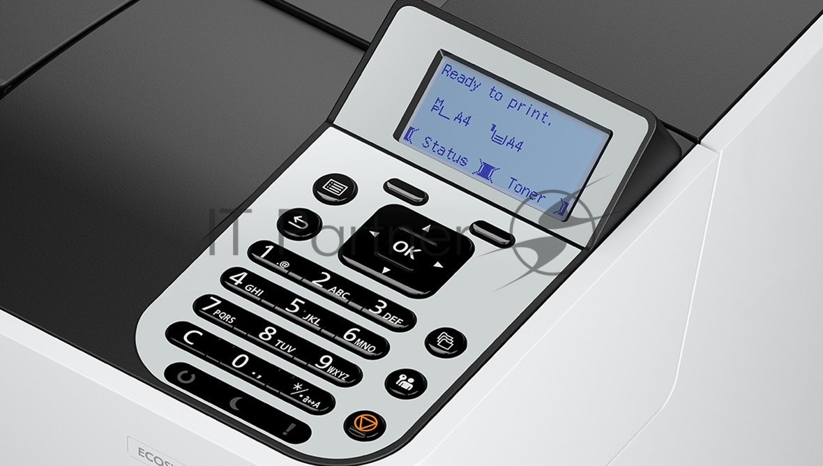 Принтер лазерный Kyocera Ecosys PA6000x (110C0T3NL0), A4, ч/б, печ. до 60 стр/мин., 1200 x 1200 dpi, USB, RJ-45, Air Print, Mopria