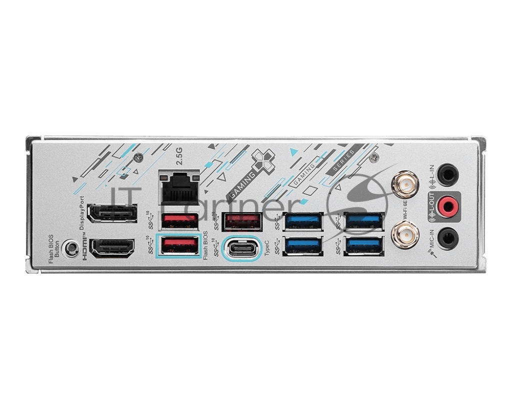 Материнская плата MSI B650M GAMING PLUS WIFI, AM5, AMD B650, 4xDDR5, 4xSATA, 2xM.2, 1xPCIe 4.0 x16, 2xPCIe x1, DisplayPort, HDMI, 1x2.5Gb LAN, USB Type-C, 3x3.5 мм, 7.1, microATX