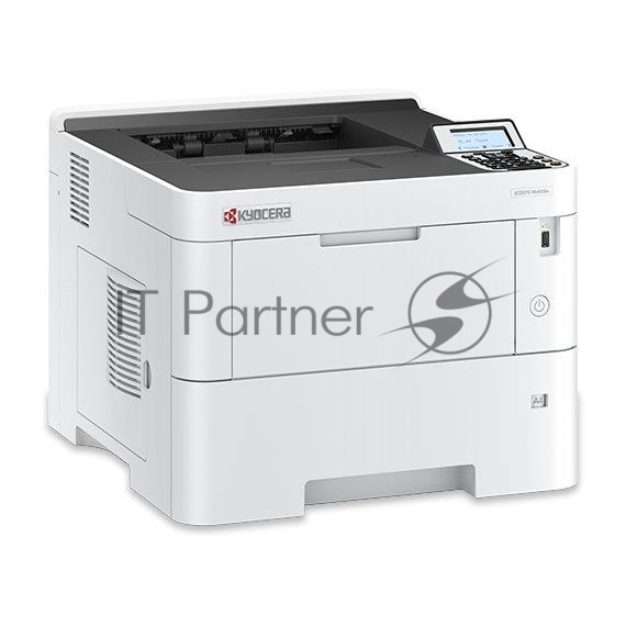 Принтер лазерный Kyocera Ecosys PA4500x (110C0Y3NL0), A4, ч/б, печ. до 45 стр/мин., 1200 x 1200 dpi, USB, RJ-45, Air Print, Mopria