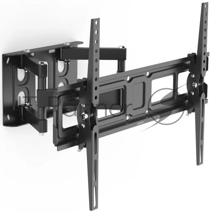 Кронштейн для телевизора Hama 00220831 черный 32"-84" макс.50кг настенный поворотно-выдвижной и наклонный