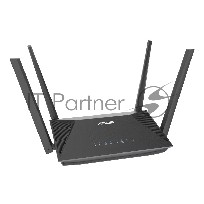 Роутер беспроводной Asus RT-AX52 AX1800 10/100/1000BASE-TX черный