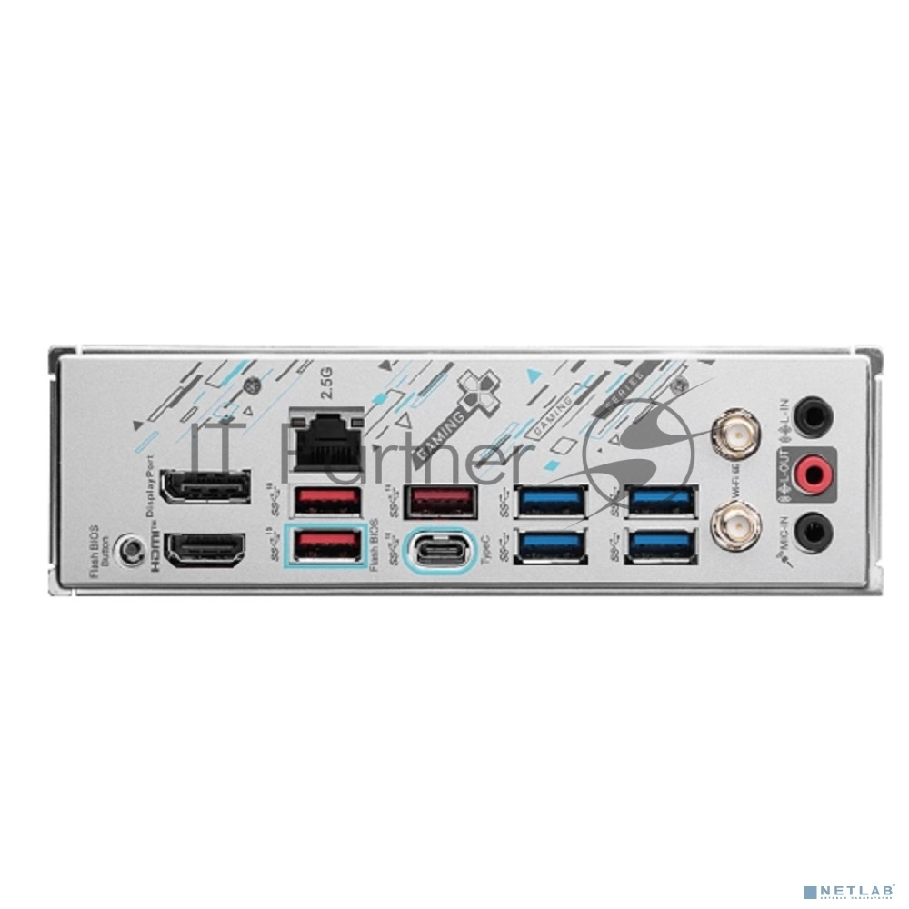 Материнская плата MSI B650M GAMING PLUS WIFI, AM5, AMD B650, 4xDDR5, 4xSATA, 2xM.2, 1xPCIe 4.0 x16, 2xPCIe x1, DisplayPort, HDMI, 1x2.5Gb LAN, USB Type-C, 3x3.5 мм, 7.1, microATX