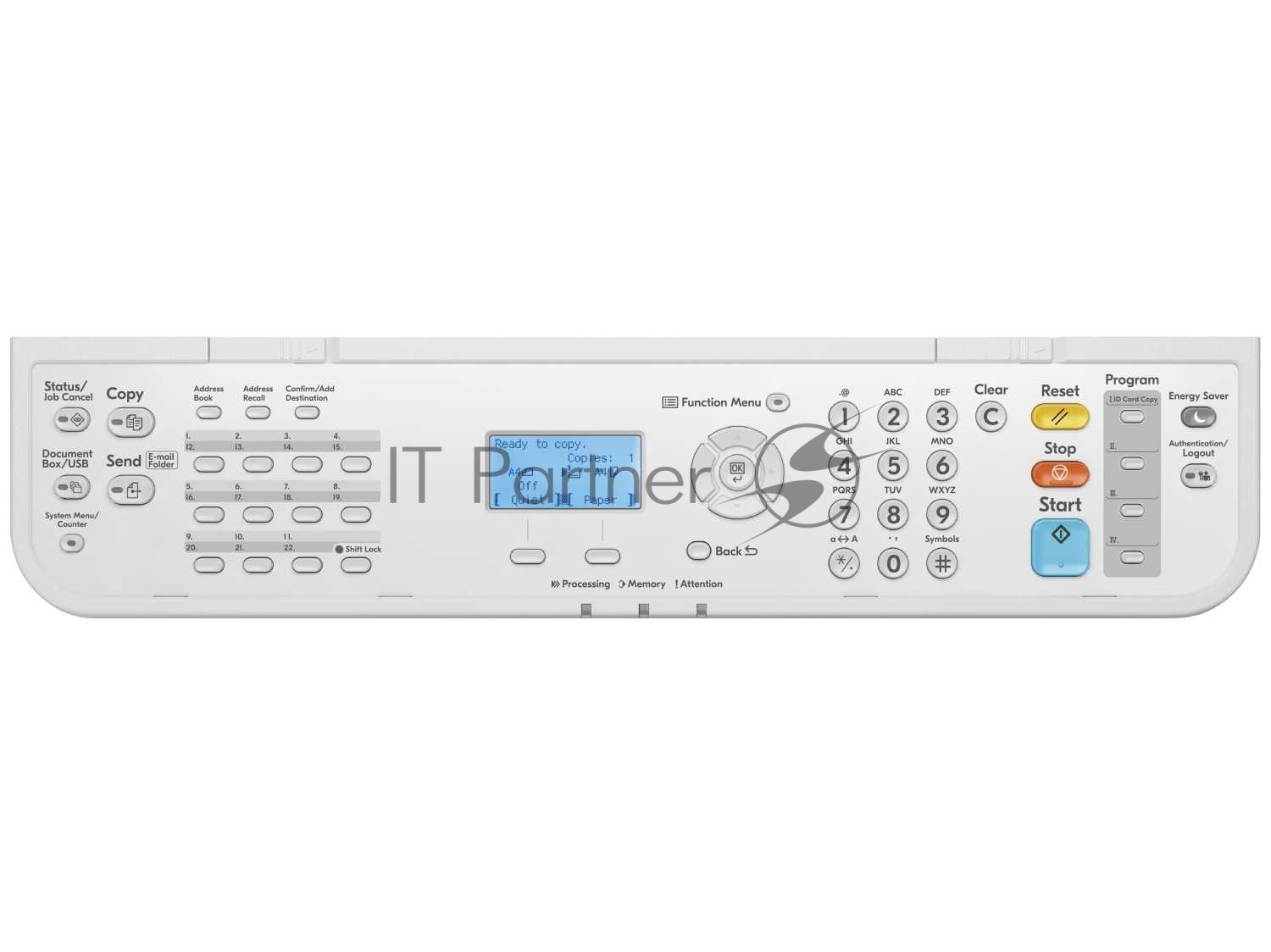 МФУ лазерное Kyocera Ecosys MA4500x (110C133NL0/110C133DZ0), A4, ч/б, печ. до 45 стр/мин., скан. до 60 стр/мин. (ч/б) 40 стр/мин (цвет.), 1200 x 1200 dpi (печать) 600 x 600 DPI (скан.), USB, RJ-45