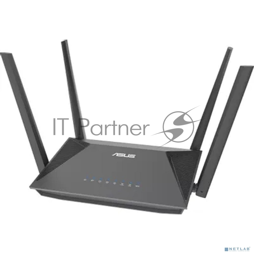Роутер беспроводной Asus RT-AX52 AX1800 10/100/1000BASE-TX черный