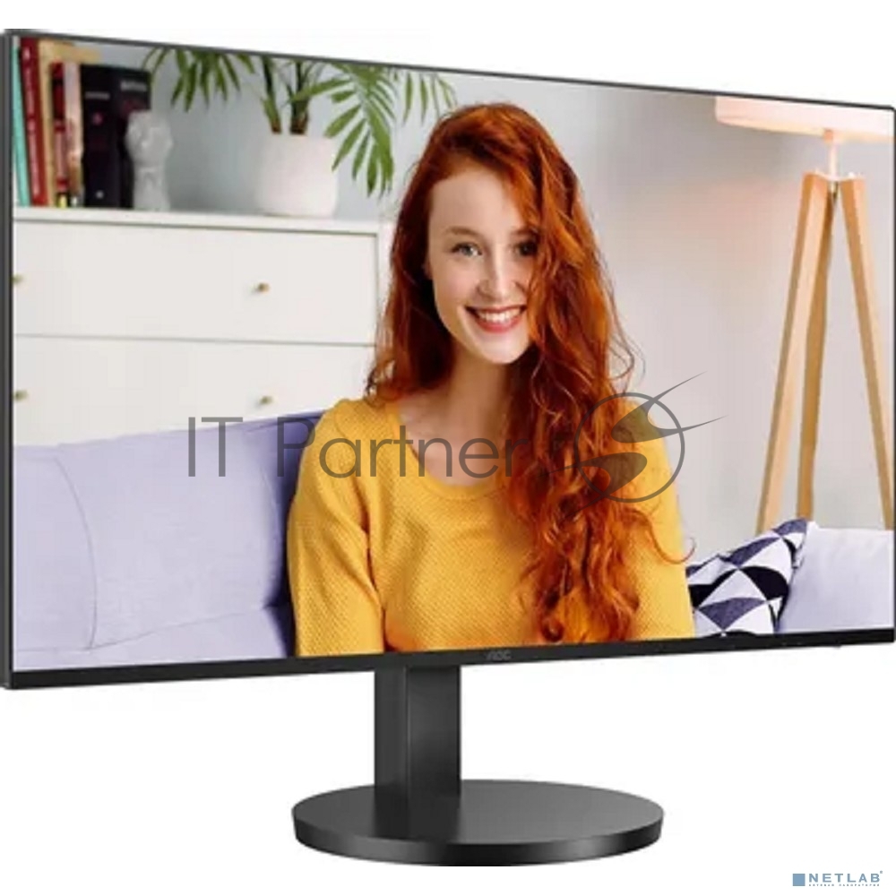 Монитор 27" AOC 27B3CF2 IPS 1920x1080, 100 Гц, 4 мс, 16:9, 250 кд/м², HDMI, USB Type-C, Flicker Free, Low Blue Light, черный