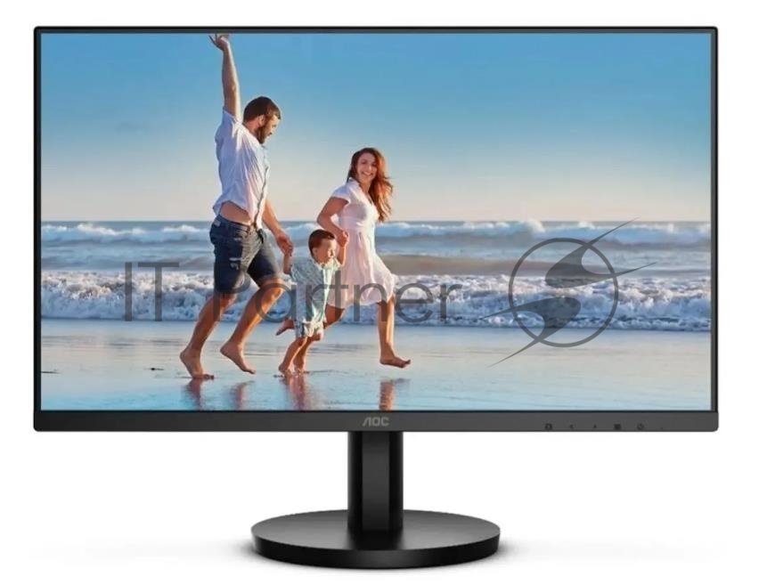 Монитор 27" AOC 27B3CF2 IPS 1920x1080, 100 Гц, 4 мс, 16:9, 250 кд/м², HDMI, USB Type-C, Flicker Free, Low Blue Light, черный